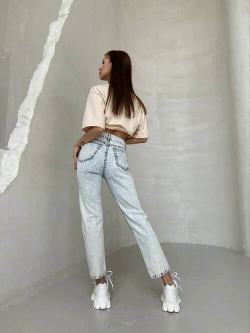 Джинсы укороченные, фото 2