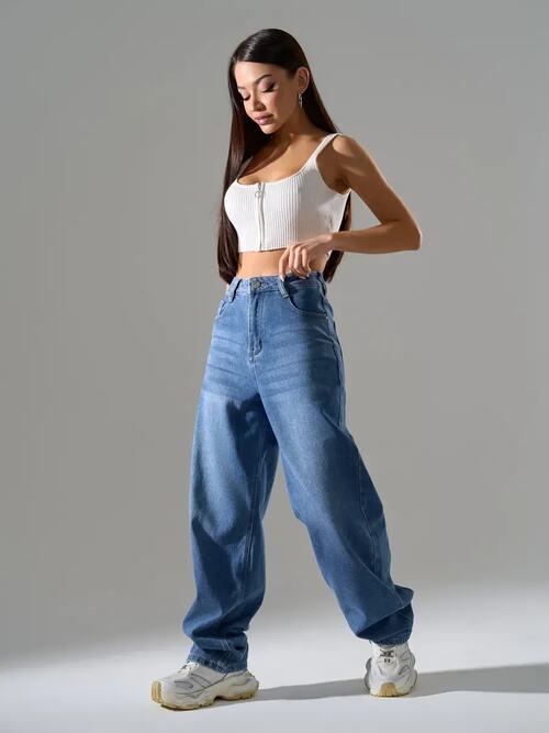 Джинсы БАГГИ МОМ УЦЕНКА, фото 2