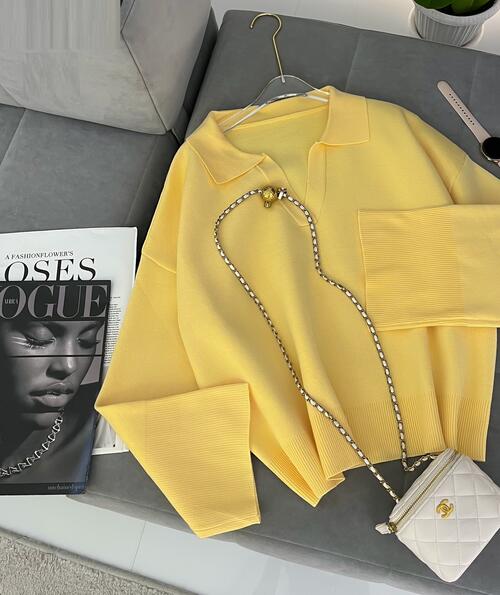 Свитер-поло, фото 1