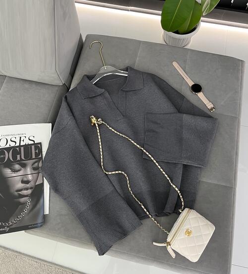 Свитер-поло, фото 1