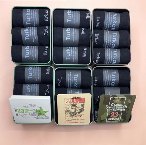 Носки мужские в подарочной упаковке, фото 2