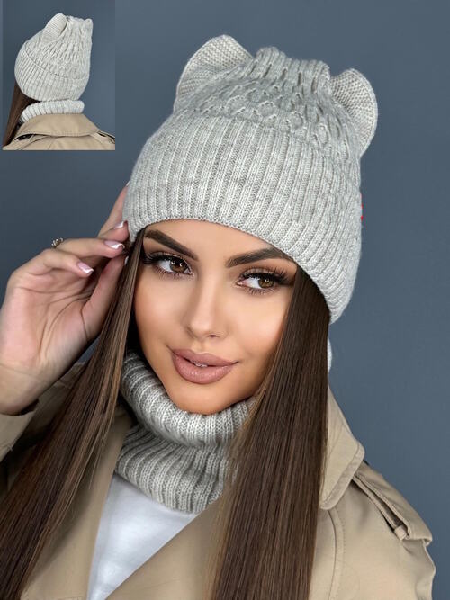 Шапка+снуд, фото 1