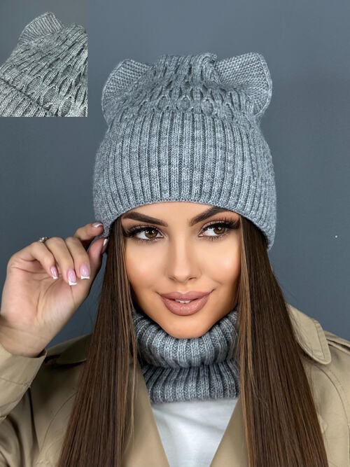 Шапка+снуд, фото 1