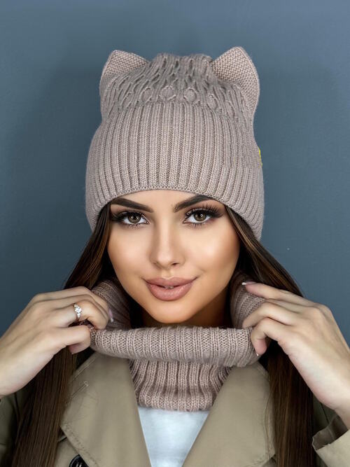 Шапка+снуд, фото 1