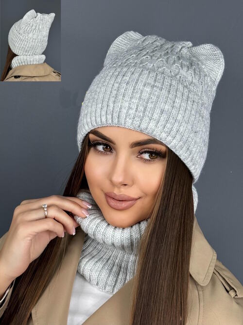 Шапка+снуд, фото 1