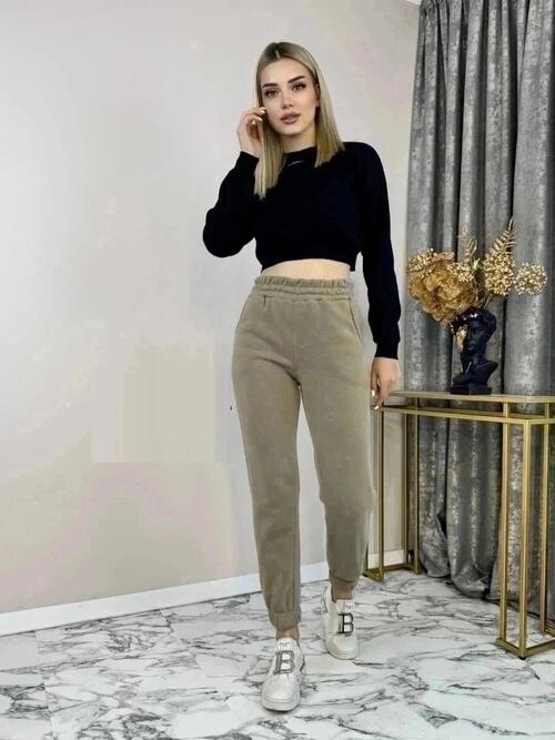 Штаны спортивные с начесом, фото 1