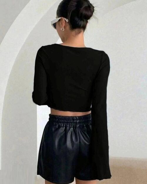 Кофта с рукавами клеш V, фото 2