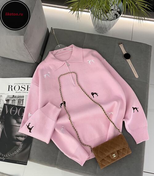 Свитер-поло, фото 1