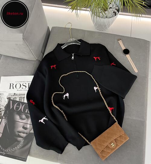 Свитер-поло, фото 1