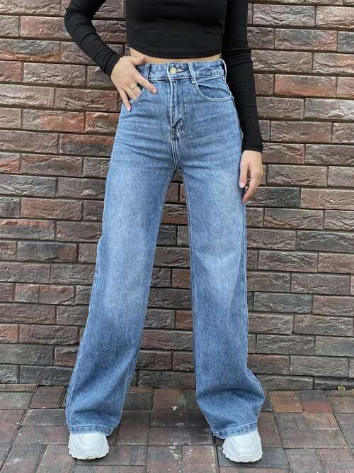 Джинсы трубы, фото 1