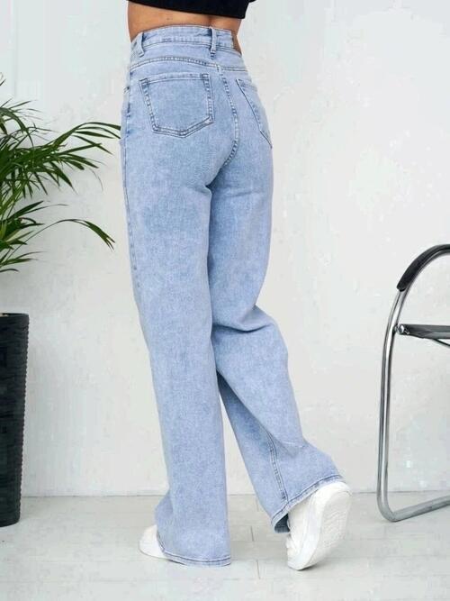 Джинсы палаццо женские, фото 2