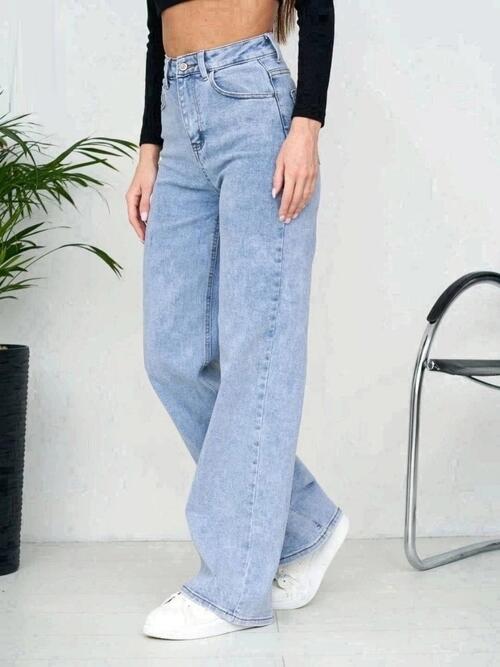 Джинсы палаццо женские, фото 1