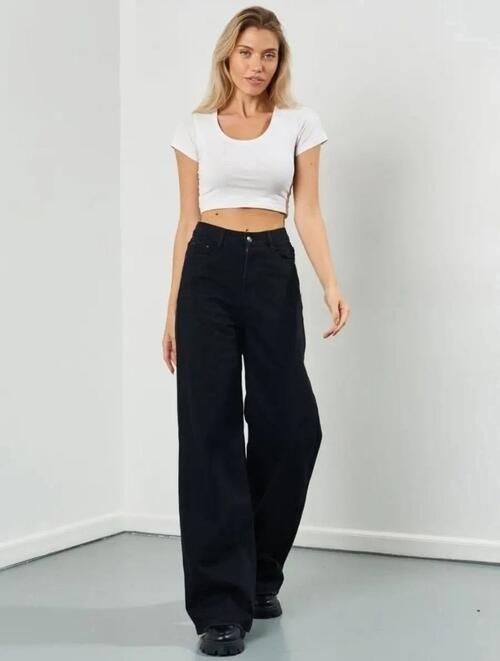 Джинсы палаццо, фото 1