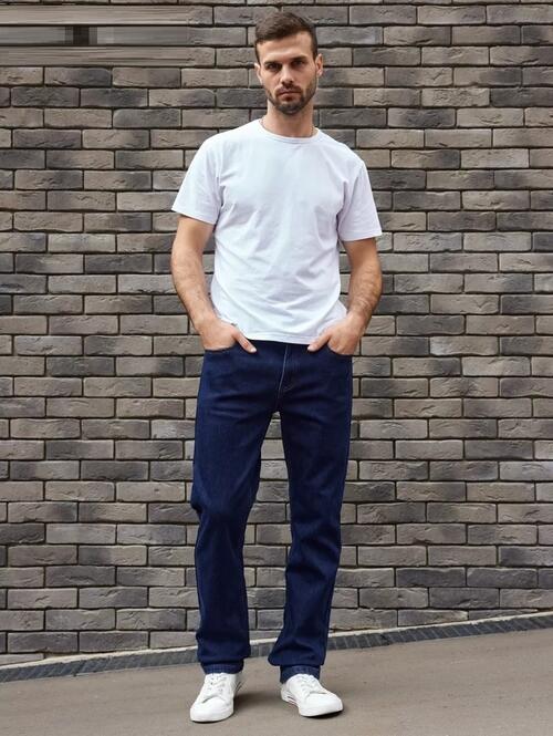 Джинсы мужские утепленные, фото 1