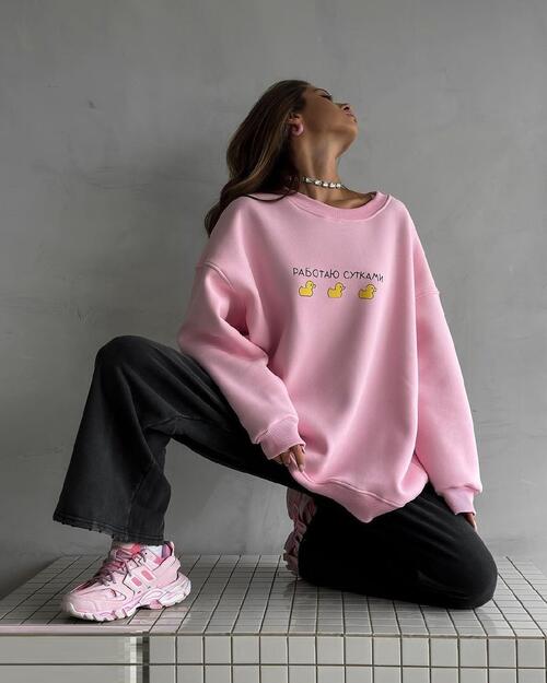 Лонгслив свободного кроя, фото 1