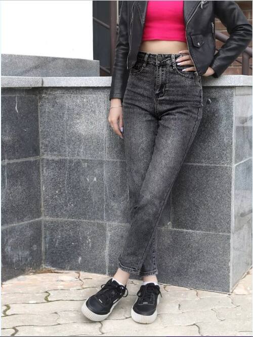 Джинсы укороченные мом бананы, фото 1