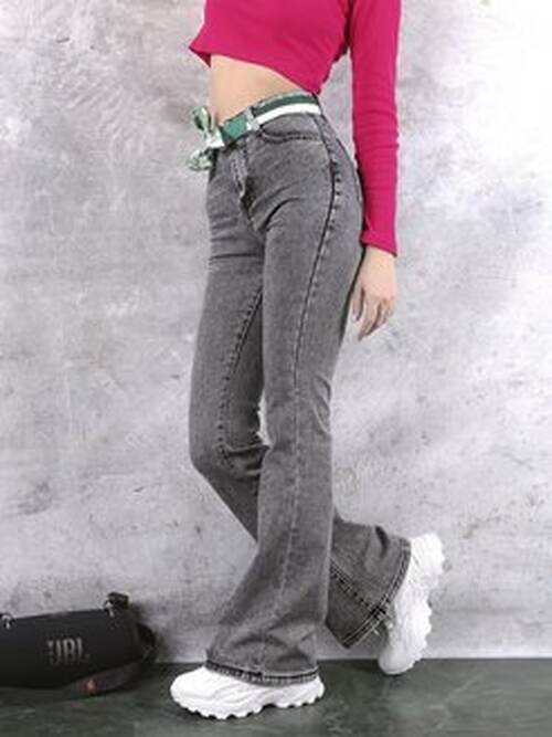 Джинсы женские клеш Уценка (92897), фото 1