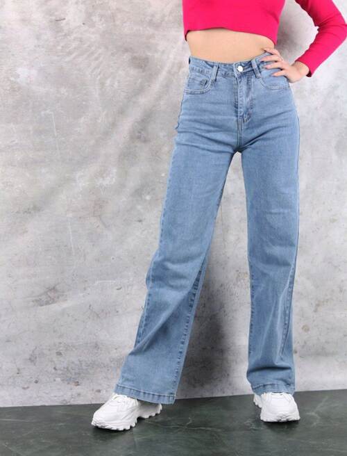 Джинсы женские трубы УЦЕНКА (94111), фото 1