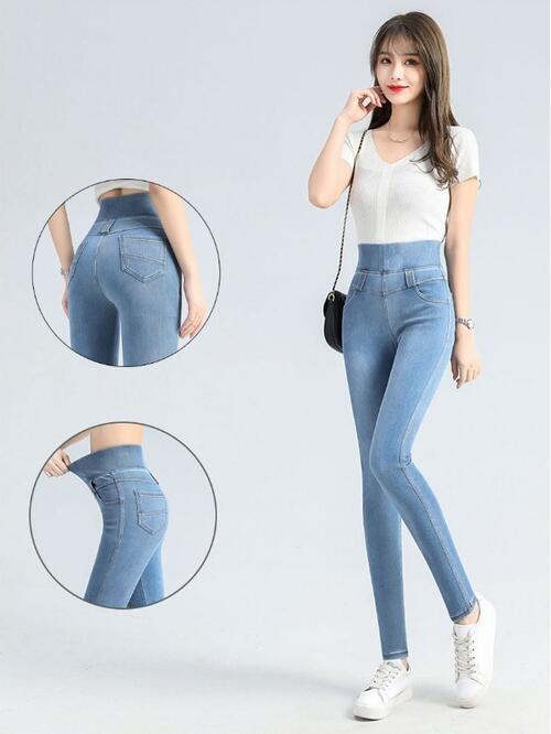 Джинсы скинни женские (УЦЕНКА) джеггинсы_3185 (83329), фото 1