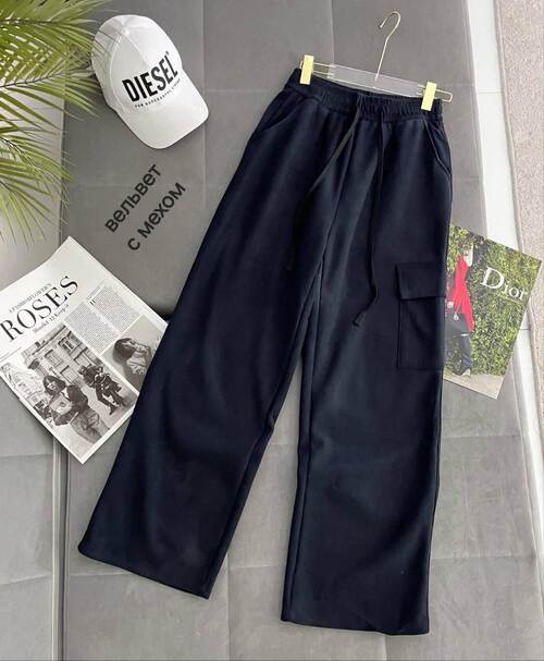 Брюки карго утепленные, фото 1