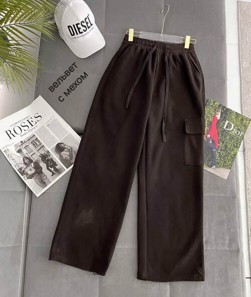 Брюки карго утепленные, фото 1