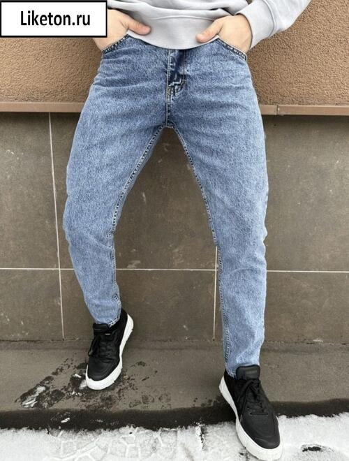 Джинсы бананы мужские, фото 1