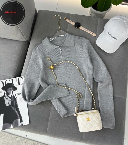 Свитер-поло, фото 1