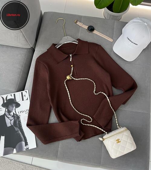 Свитер-поло, фото 1