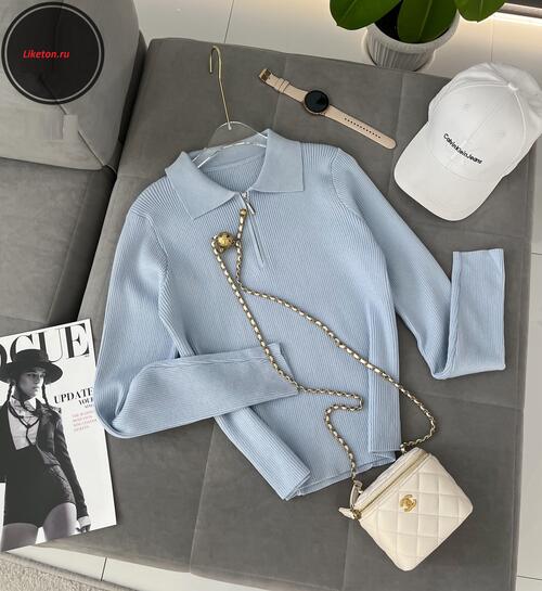 Свитер-поло, фото 1