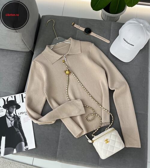 Свитер-поло, фото 1