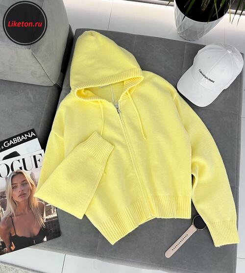 Кардиган с капюшоном, фото 1