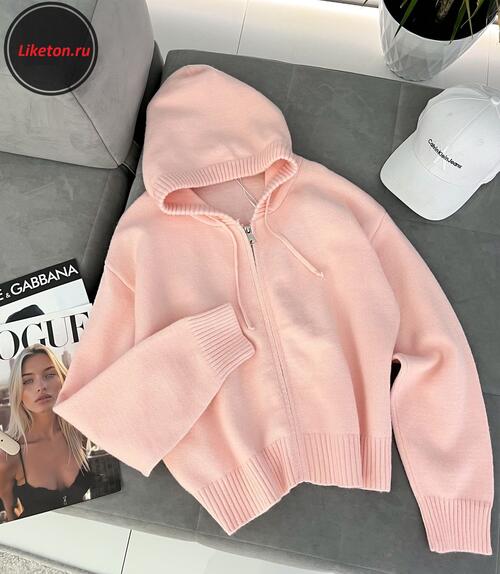 Кардиган с капюшоном, фото 1