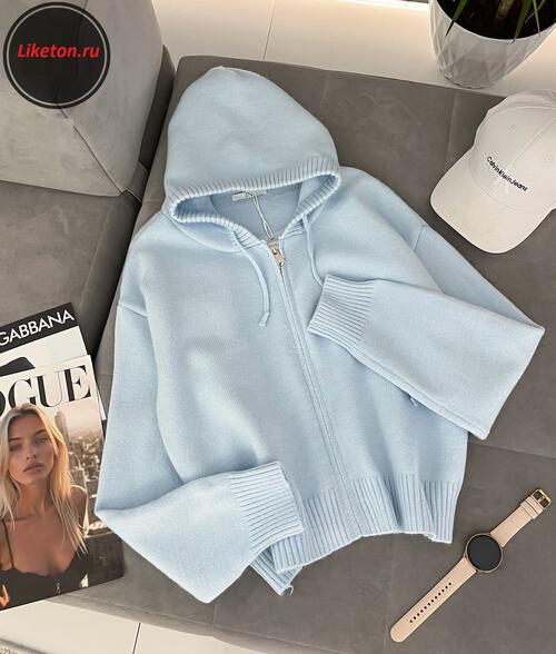 Кардиган с капюшоном, фото 1