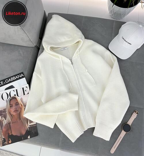 Кардиган с капюшоном, фото 1