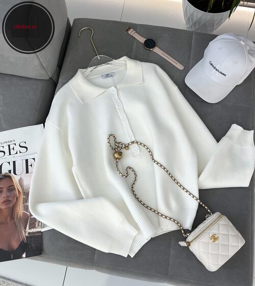 Свитер-поло, фото 1