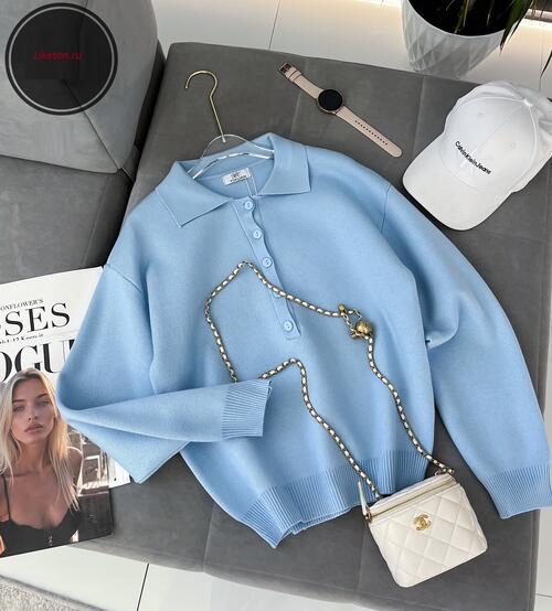 Свитер-поло, фото 1