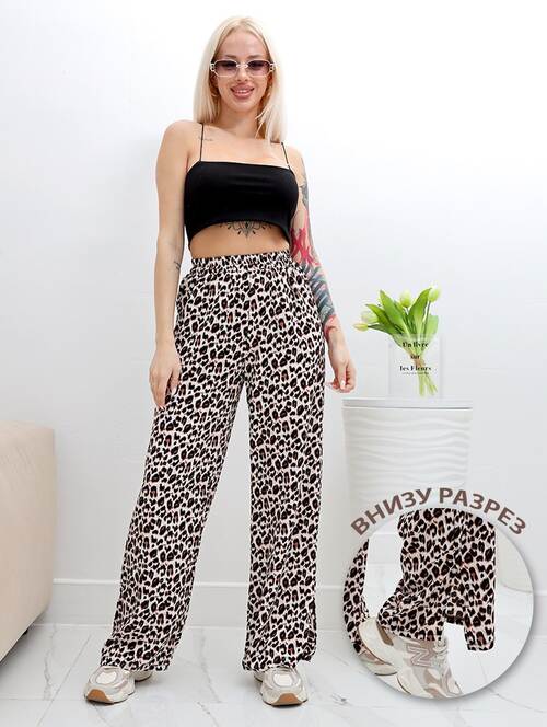 Брюки с разрезами, фото 1