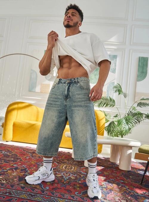 Шорты багги оверсайз, фото 1