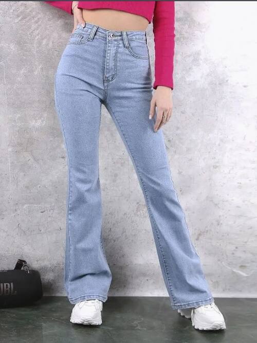 Джинсы клеш, фото 1