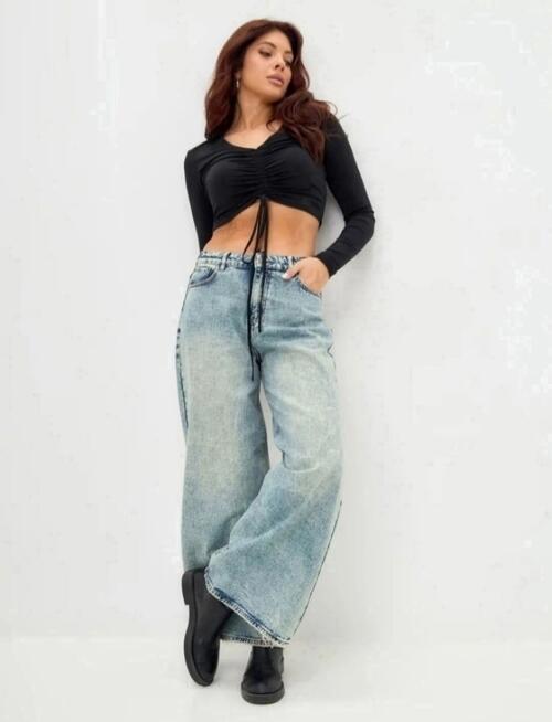 Джинсы палаццо, фото 1