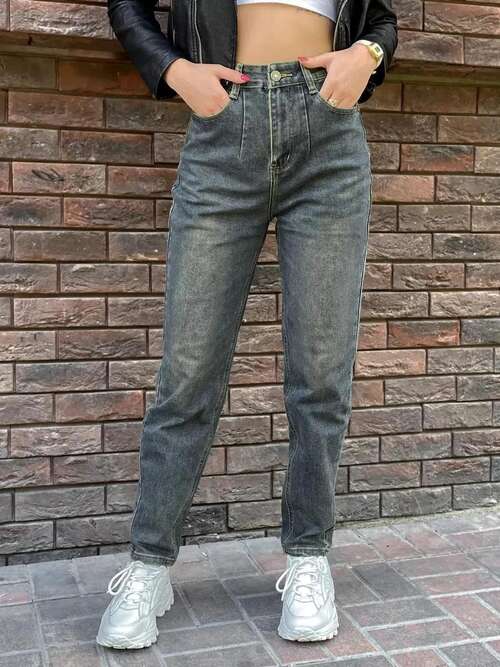 Джинсы женские МОМ УЦЕНКА, фото 1