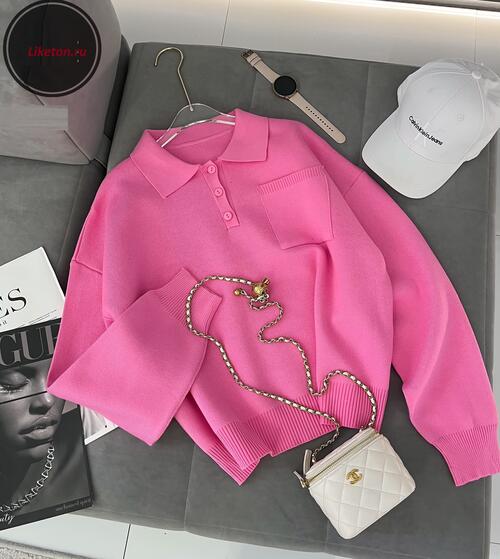 Свитер-поло, фото 1