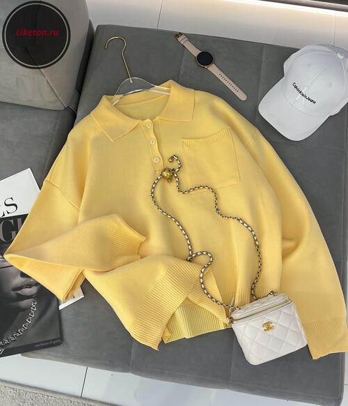 Свитер-поло, фото 1