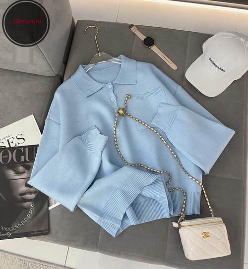 Свитер-поло, фото 1