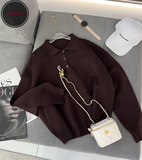 Свитер-поло, фото 1