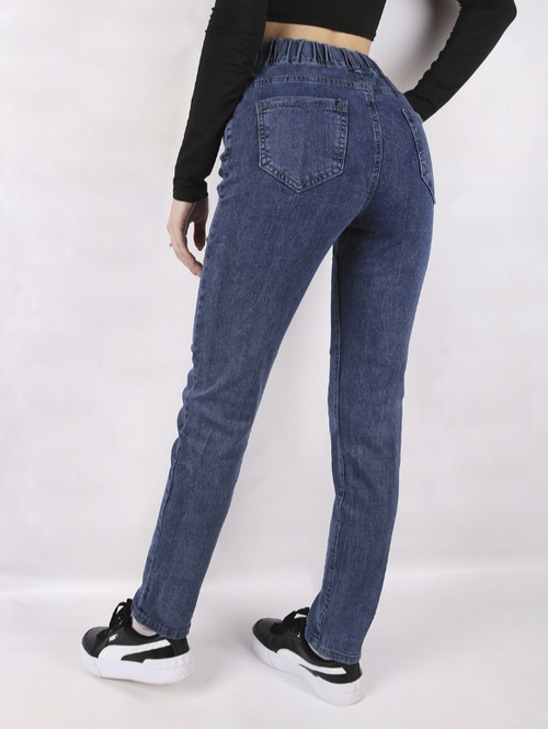 Джинсы на резинке женские (125757), фото 2