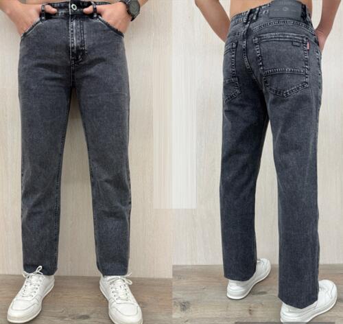 Джинсы мужские прямые классические, фото 1