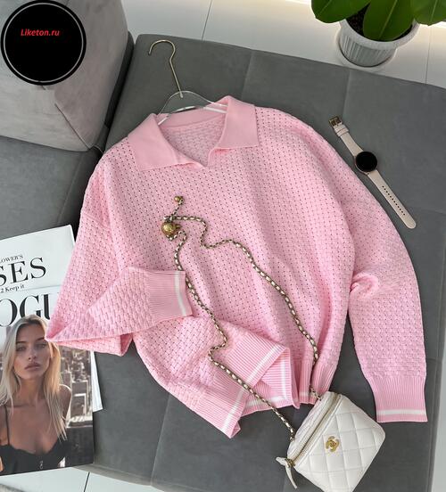 Свитер-поло, фото 1