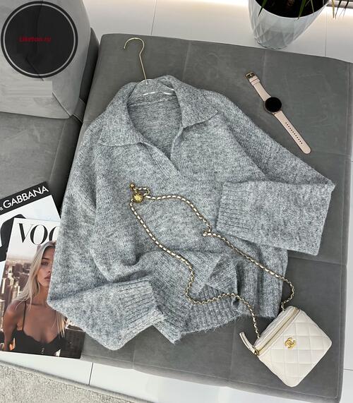 Свитер-поло, фото 1