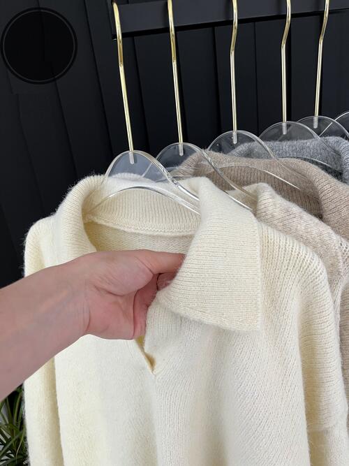 Свитер-поло, фото 2